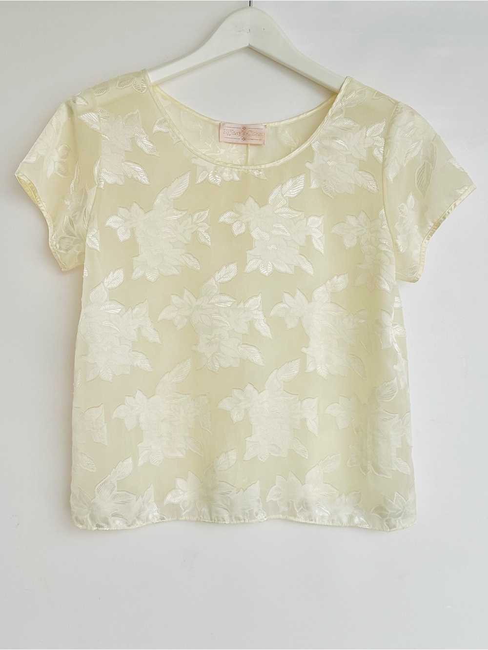 VTG 80's Tiffany's Closet Short-Sleeve Top